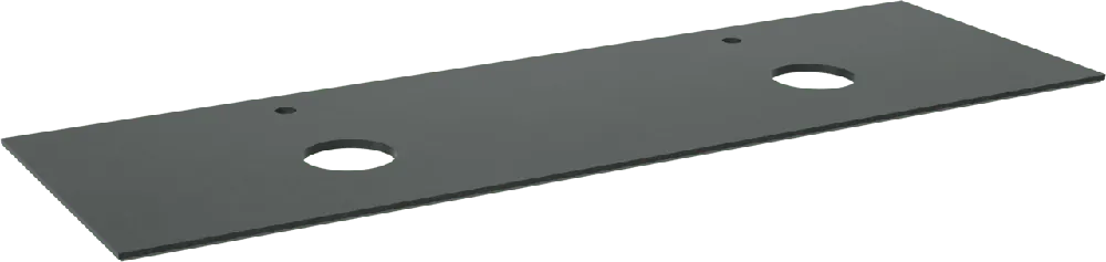 Balmani Facetta tablette double granite doux 180 x 55 cm