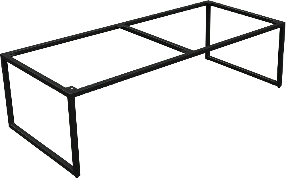 Linie Lado cadre décorative Noir Mat 100 x 44 cm