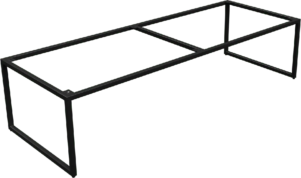 Linie Lado cadre décorative Noir Mat 120 x 44 cm