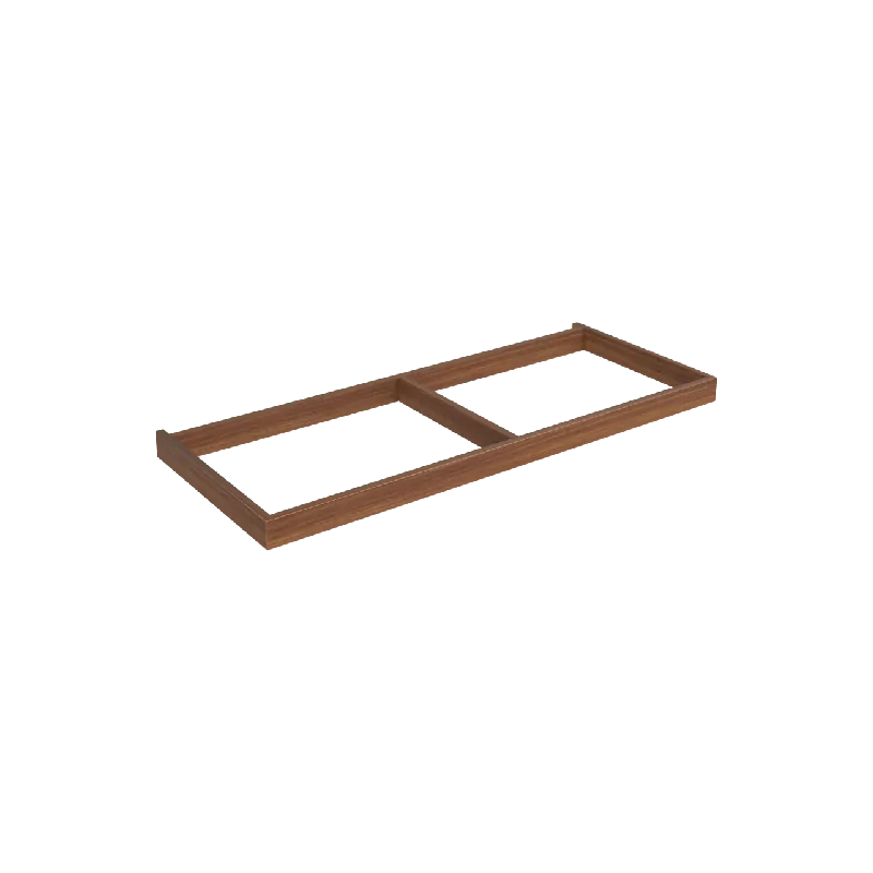 Balmani Lucida socle pour meuble sous-vasque noyer Américain 120 x 55 cm