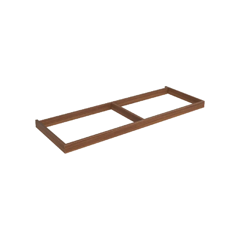 Balmani Lucida socle pour meuble sous-vasque noyer Américain 135 x 55 cm