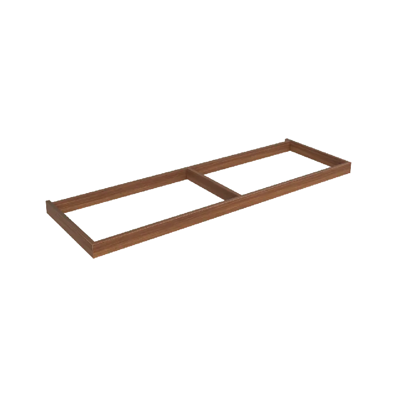 Balmani Lucida socle pour meuble sous-vasque noyer Américain 150 x 55 cm