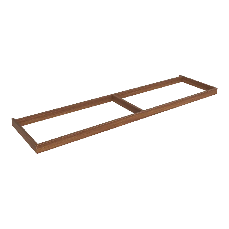 Balmani Lucida socle pour meuble sous-vasque noyer Américain 180 x 55 cm