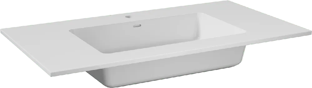 Storke Bilia plan simple marbre composite brillant 95 x 52 cm