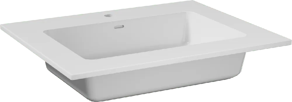 Storke Bilia plan simple marbre composite brillant 65 x 52 cm