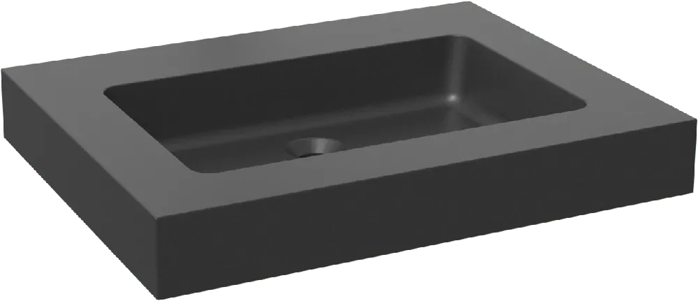 Storke Scuro High plan simple quartz mat 65 x 52 cm
