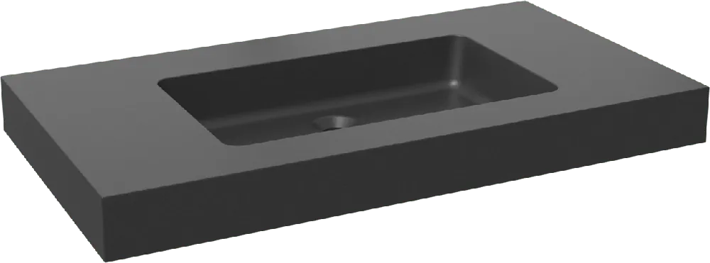 Storke Scuro High plan simple quartz mat 95 x 52 cm