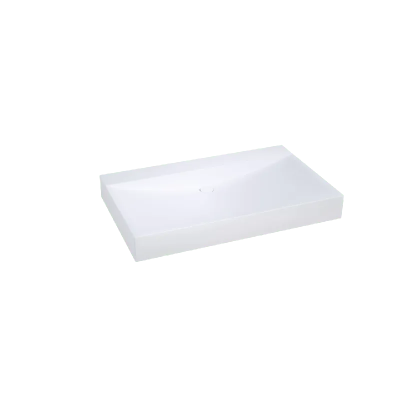 Balmani Wave plan simple mat Solid Surface 90 x 55 cm