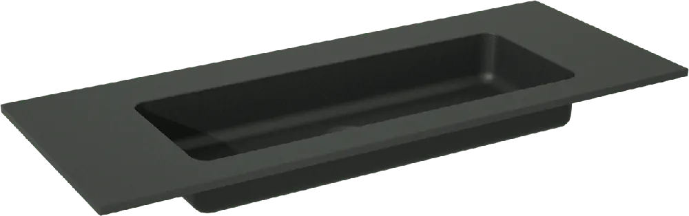 Storke Scuro plan simple quartz mat 100 x 40 cm