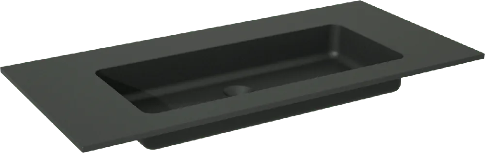 Storke Scuro plan simple quartz mat 100 x 46 cm