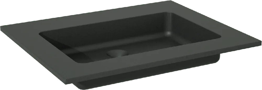 Storke Scuro plan simple quartz mat 65 x 52 cm