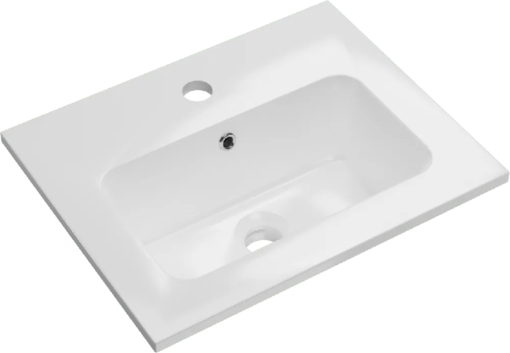 Storke Diva vasque simple marbre composite brillant 45 x 35 cm