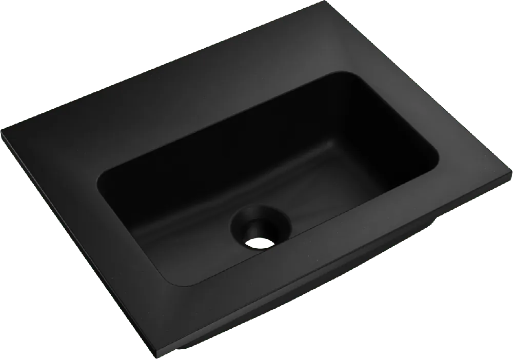Storke Scuro plan simple quartz mat 45 x 35 cm