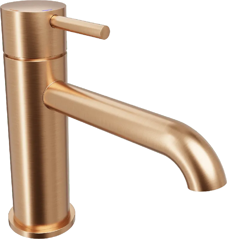 Blaufoss Round 2.0 EcoStart robinet de lavabo standard Brushed Rosegold