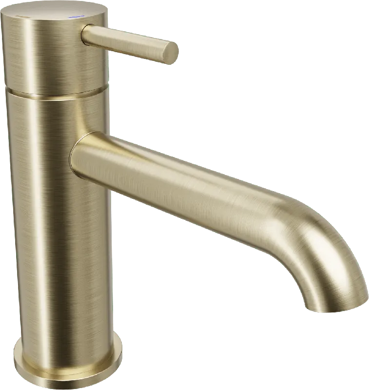Blaufoss Round 2.0 EcoStart robinet de lavabo standard Brushed Champagne Gold