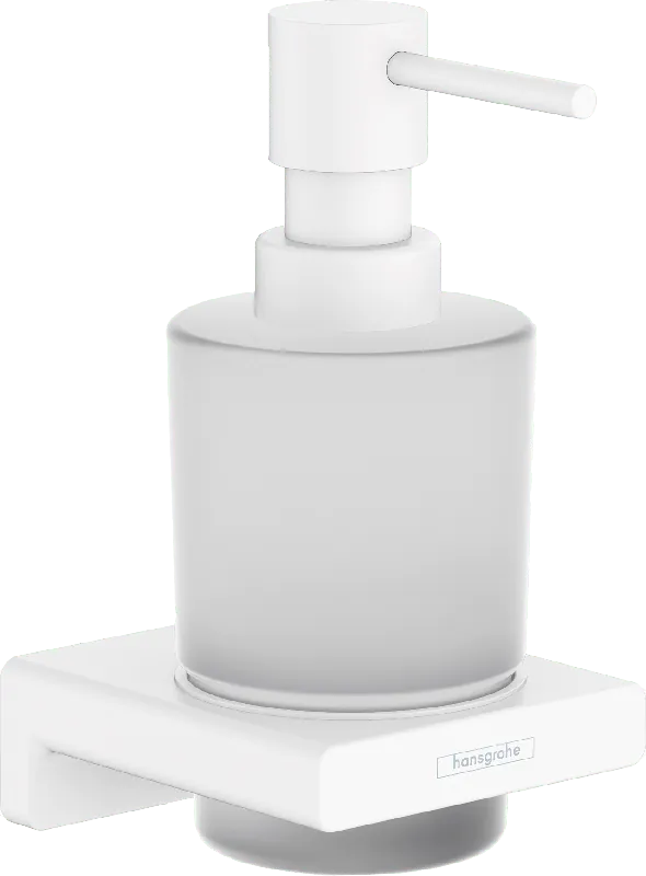 Hansgrohe AddStoris Distributeur de savon Blanc Mat