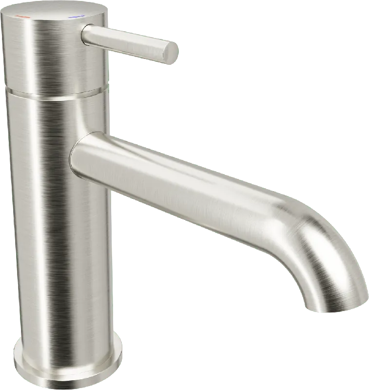 Blaufoss Round 2.0 EcoStart robinet de lavabo standard Brushed Coolmetal