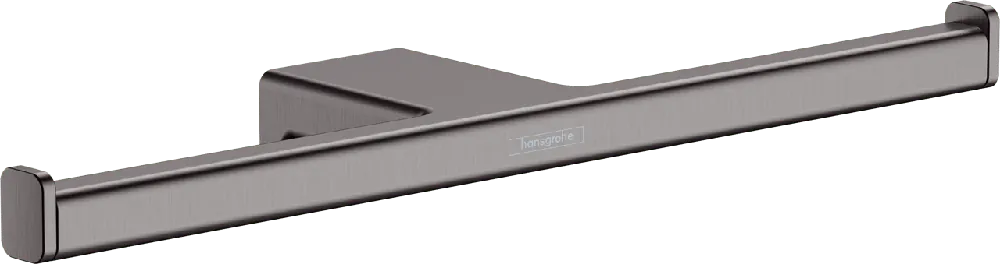 Hansgrohe AddStoris Porte-rouleau de papier toilette Brushed Black Chrome