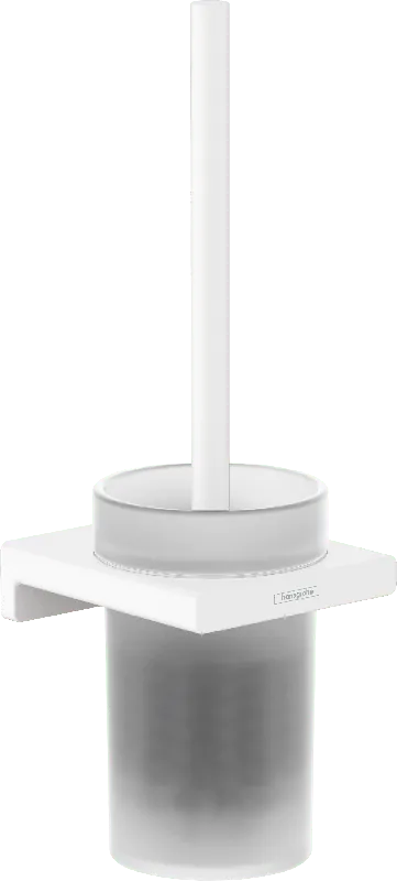 Hansgrohe AddStoris Porte-brosse WC Blanc Mat