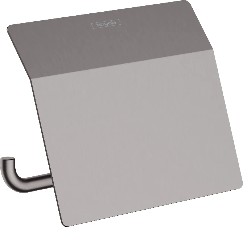 Hansgrohe AddStoris Porte-rouleau de papier toilette Brushed Black Chrome