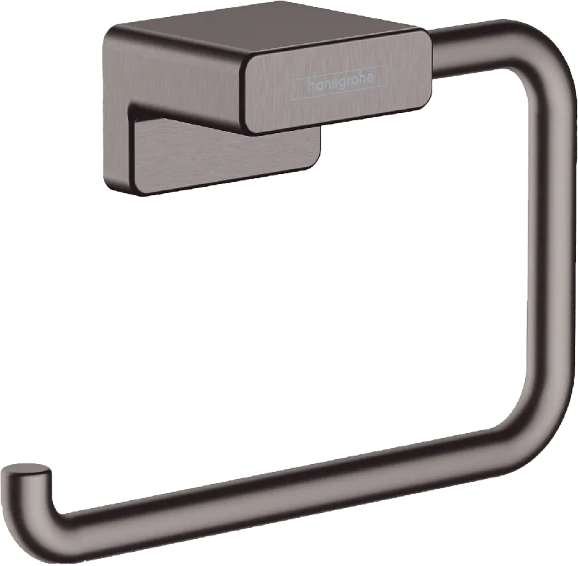 Hansgrohe AddStoris Porte-rouleau de papier toilette Brushed Black Chrome