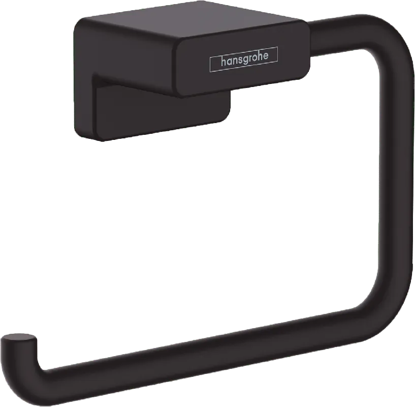 Hansgrohe AddStoris Porte-rouleau de papier toilette noir mat