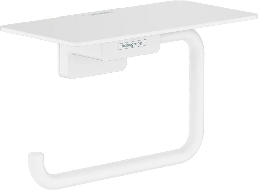 Hansgrohe AddStoris Porte-rouleau de papier toilette Blanc Mat