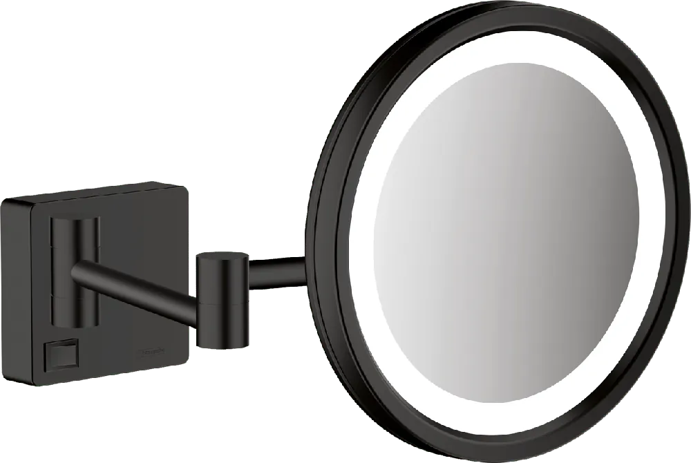 Hansgrohe AddStoris Miroir grossissant noir mat