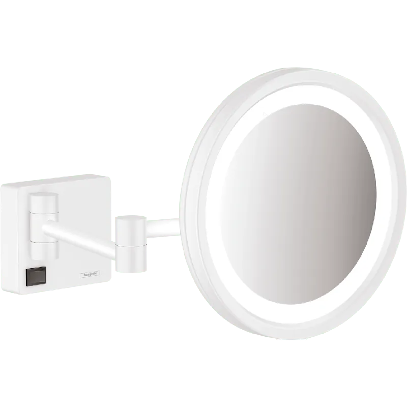 Hansgrohe AddStoris Miroir grossissant Blanc Mat