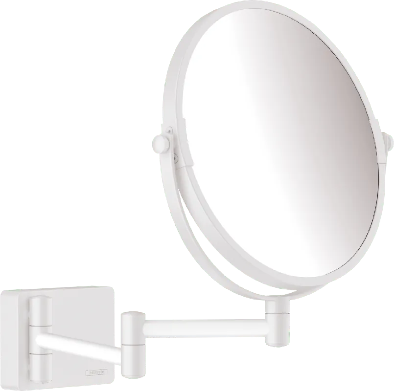 Hansgrohe AddStoris Miroir grossissant Blanc Mat