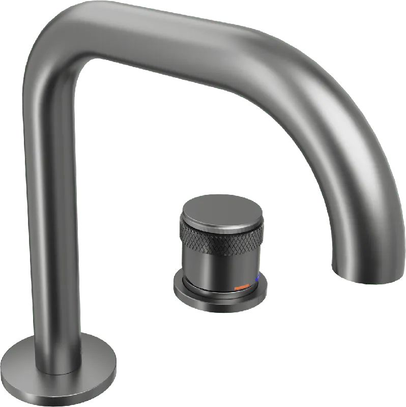 Blaufoss Pavilion Flat robinet de lavabo Brushed GunMetal