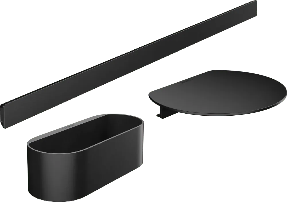Hansgrohe WallStoris set salles de bains noir mat