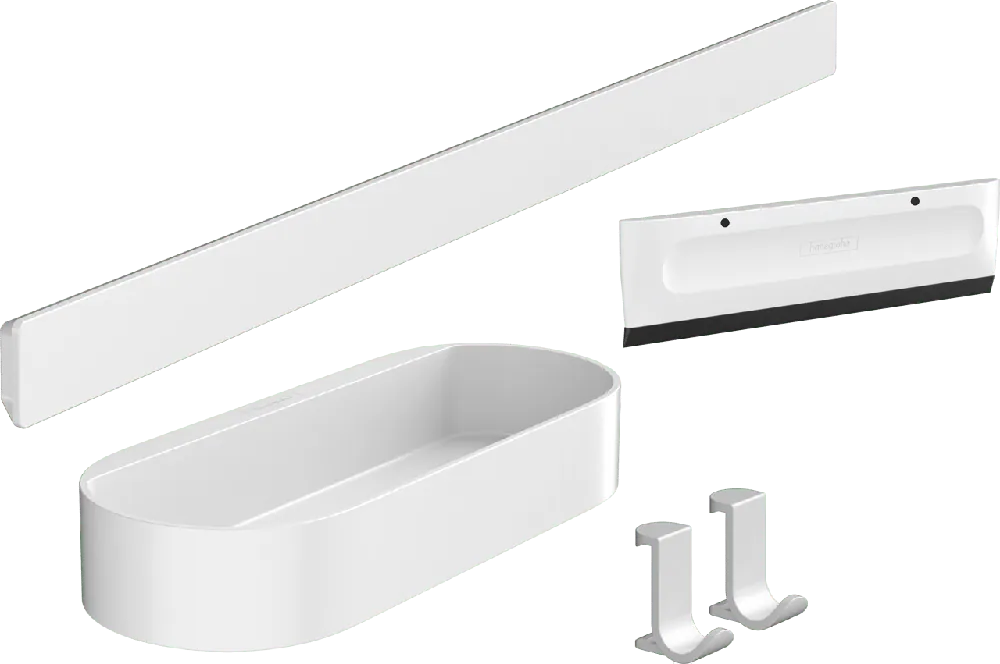 Hansgrohe WallStoris set d‘accessoires de douche Blanc Mat