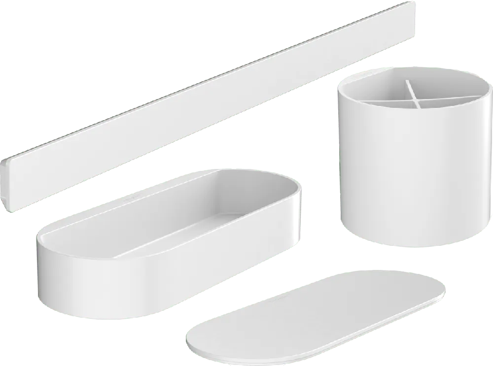 Hansgrohe WallStoris Set de salle de bain Blanc Mat
