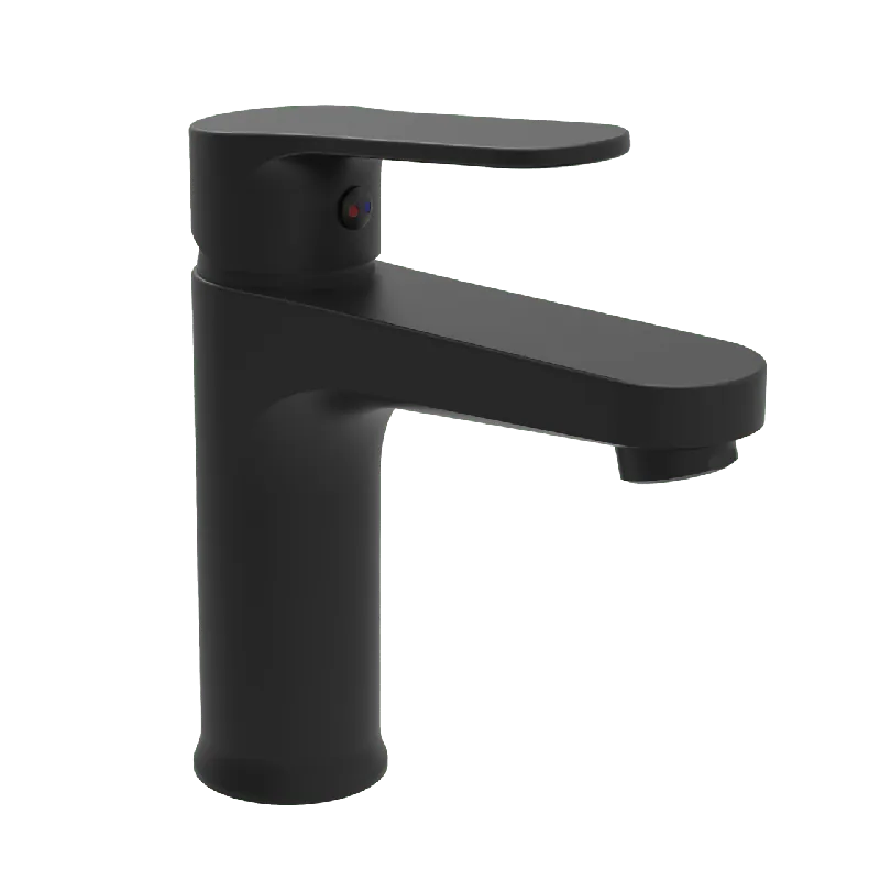 Linie Astor robinet de lavabo noir mat
