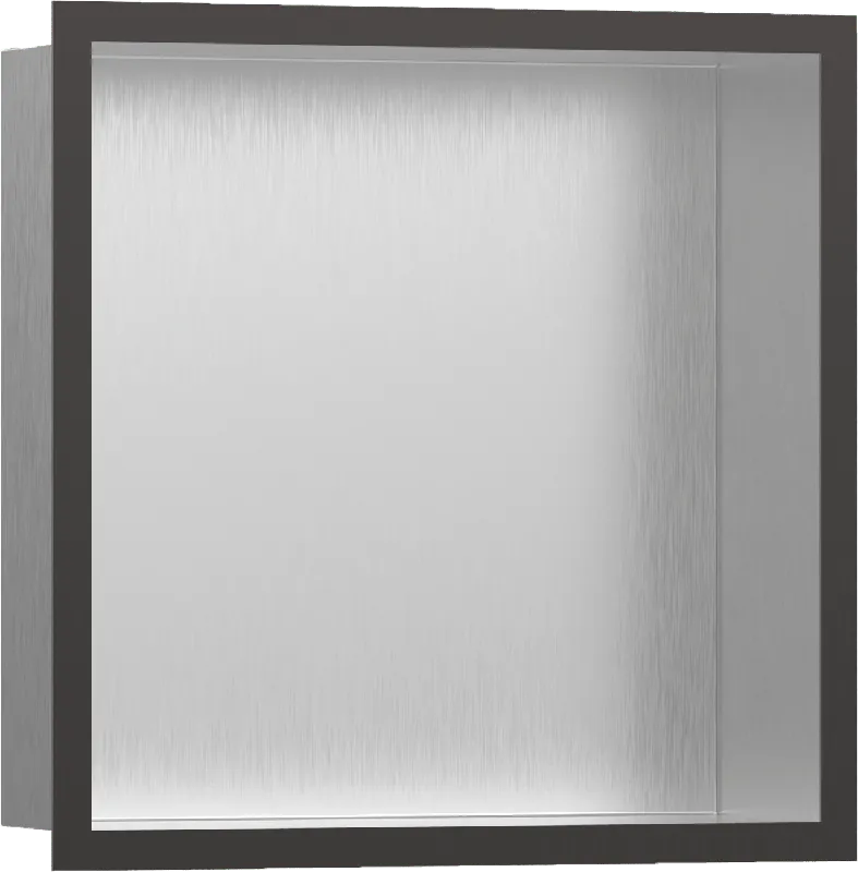 Hansgrohe XtraStoris Niche encastrée Brushed Black Chrome