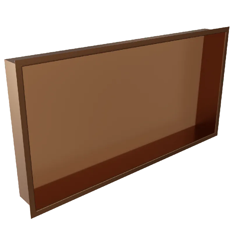 Blaufoss Box Niche encastrée, 60 x 30 cm, Brushed Rosegold