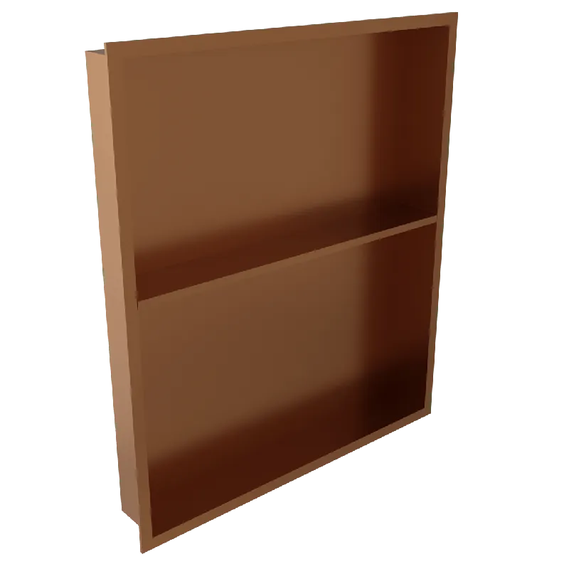Blaufoss Box Niche encastrée 50,5 x 59 cm Brushed Rosegold