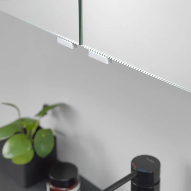 Balmani Oberture XS 2 pièces poignée pour armoire de toilette blanc mat