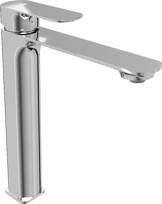 Blaufoss Bodan robinet de lavabo surélevé chrome brillant