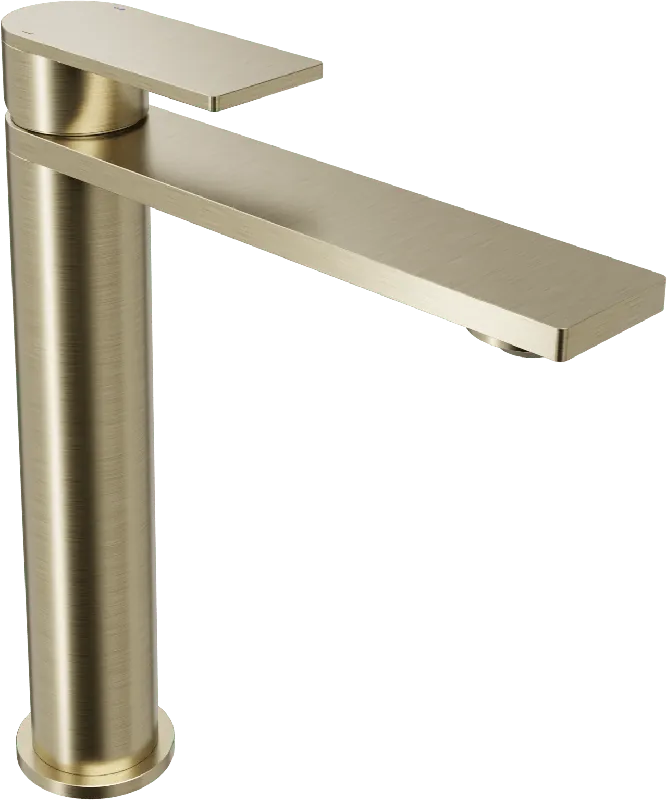 Blaufoss Fenix robinet de lavabo surélevé brushed champagne gold