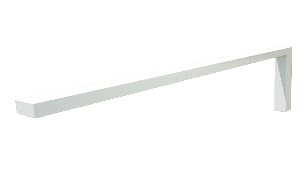 Blaufoss Noma porte-serviette blanc mat 41 cm