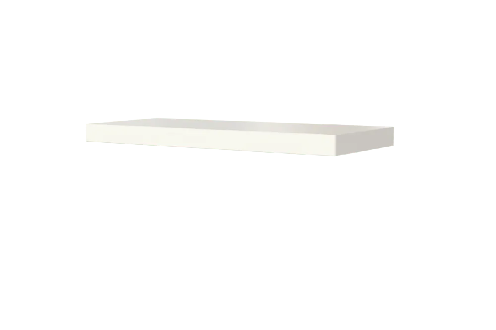 Balmani Stricta étagère murale blanc mat 40 x 15 x 2,5 cm