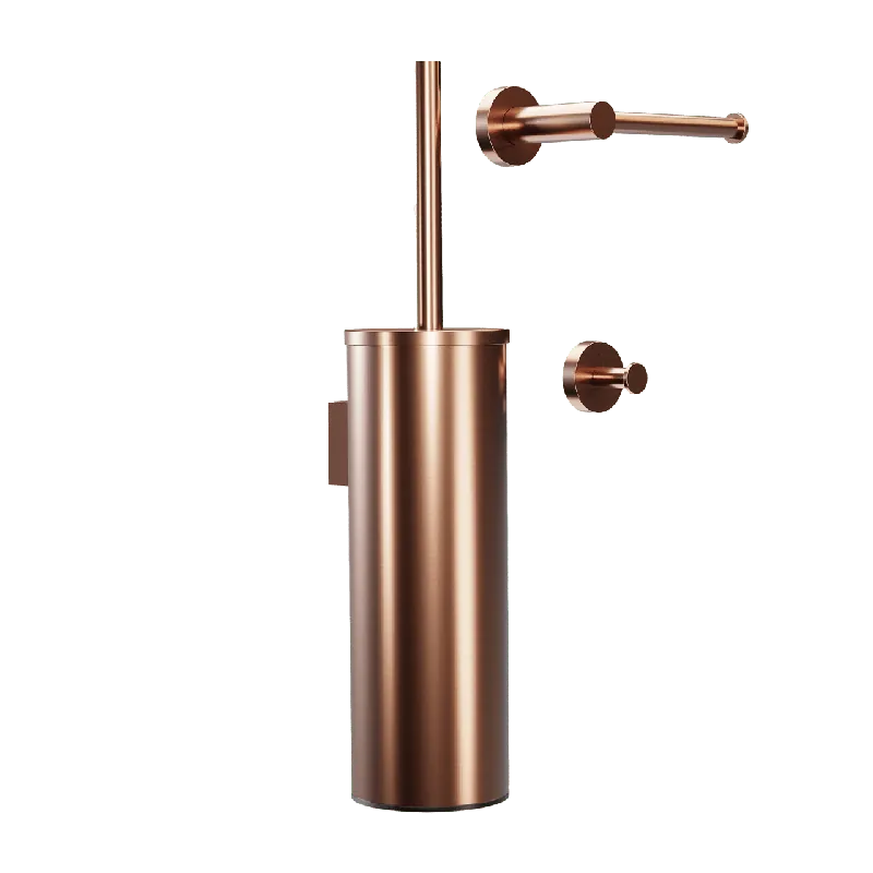 Blaufoss Harmony set d‘accessoires de toilette Brushed Rosegold