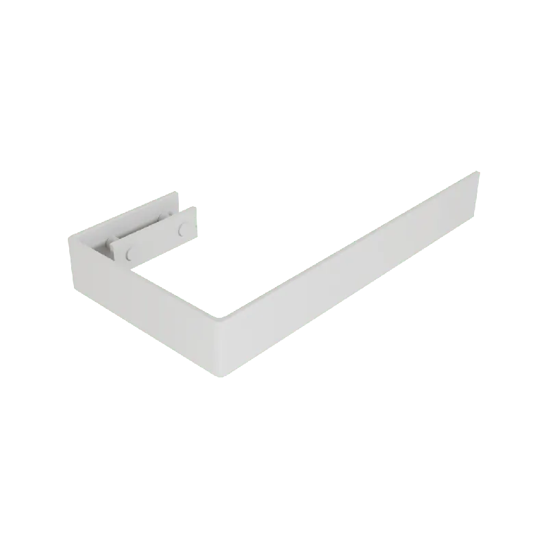 Vipera porte-serviette pour Corrason double 40 cm blanc mat