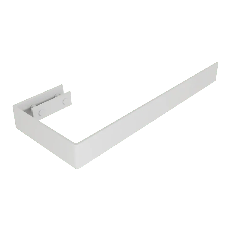 Vipera porte-serviette pour Corrason double 50 - 60 - 80 cm blanc mat