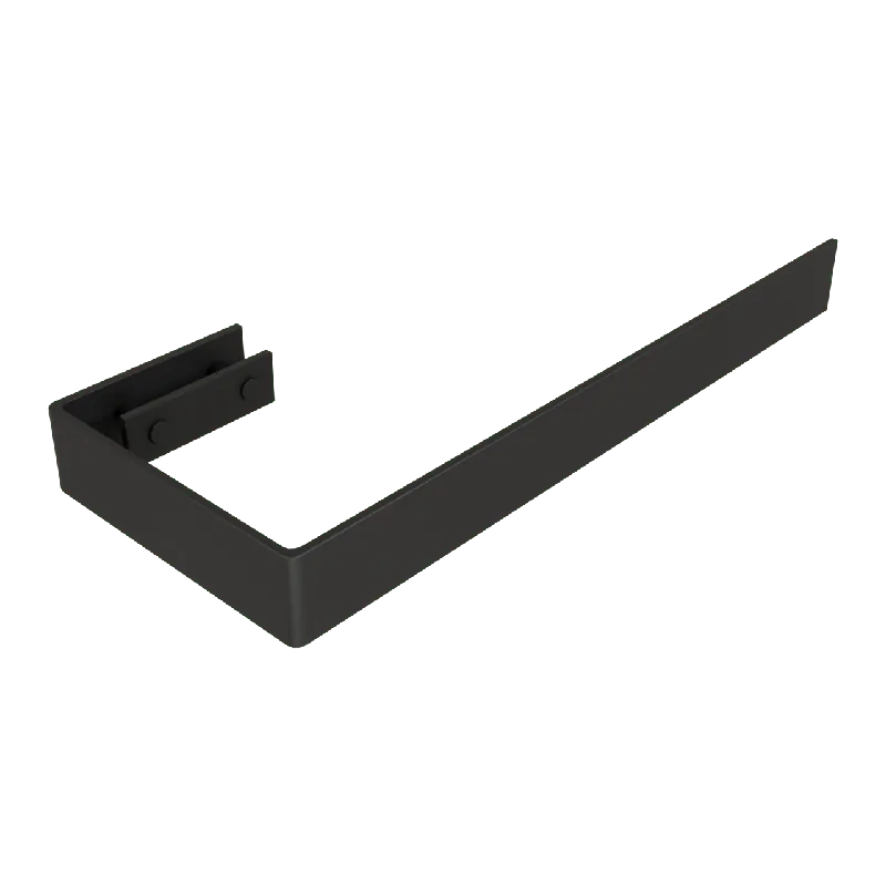 Vipera porte-serviette pour Corrason double 50 - 60 - 80 cm noir mat
