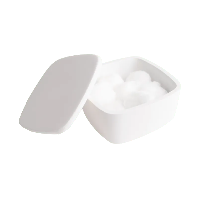 Balmani Testa pot universel blanc mat Solid Surface 12 x 12 cm