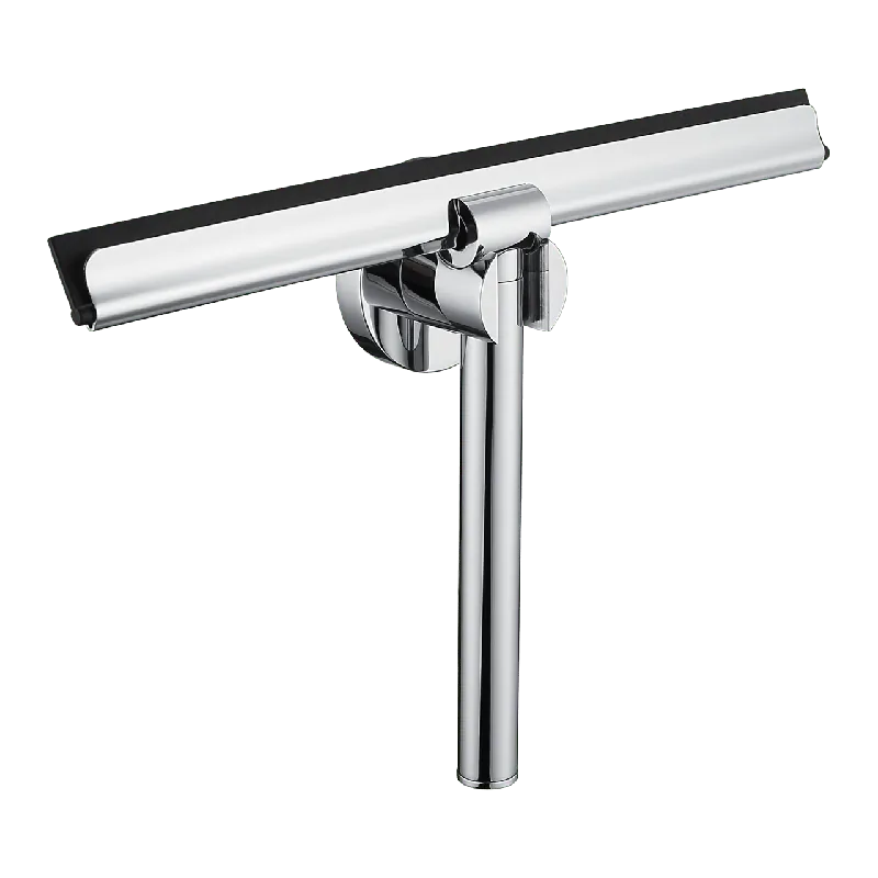 Blaufoss raclette de douche chrome avec système de suspension pour fixation murale