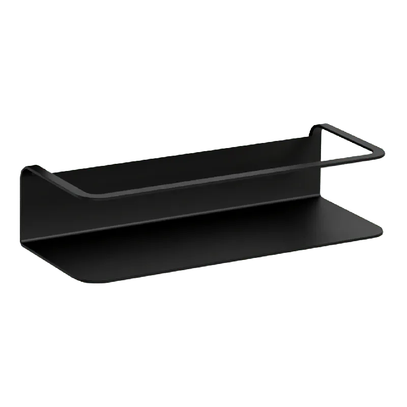 Blaufoss Tika porte-shampooing seul avec fixation murale noir mat